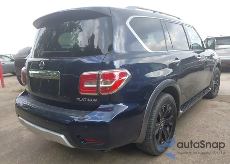 2017 Nissan Armada Platinum/Sl/Sv из США, поврежденный, VIN JN8AY2NC1H9500403